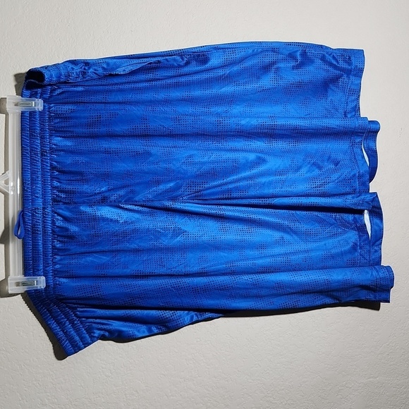 Foundry Shorts Mens Size 4XL Tall Blue Black Athletic Quick Dry - Picture 1 of 5